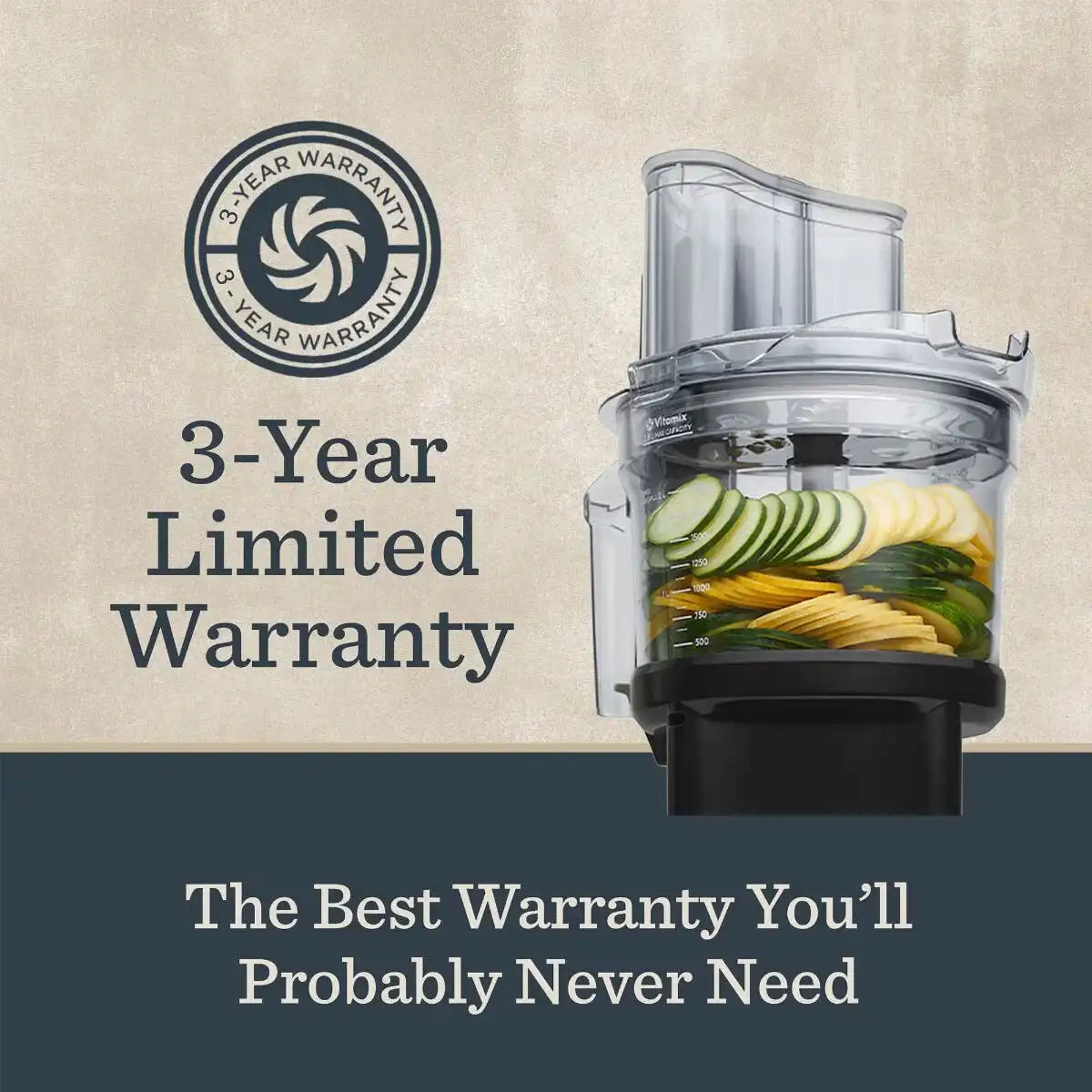 12-Cup Food Processor Attachment with SELF-DETECT®