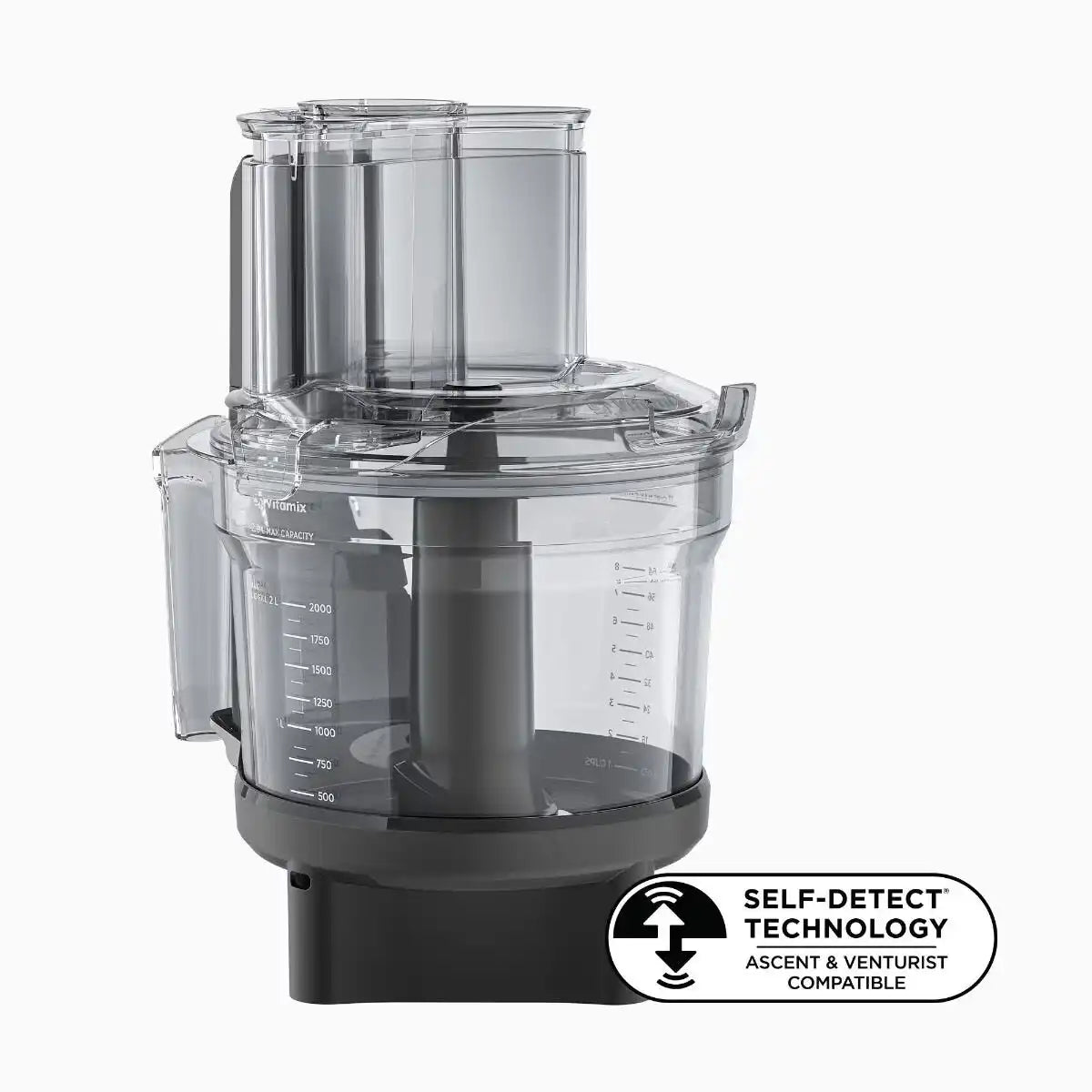 12-Cup Food Processor Attachment with SELF-DETECT®