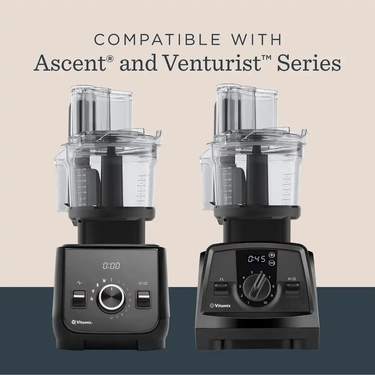 12-Cup Food Processor Attachment with SELF-DETECT®