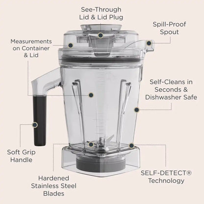 48-ounce Container with SELF-DETECT®