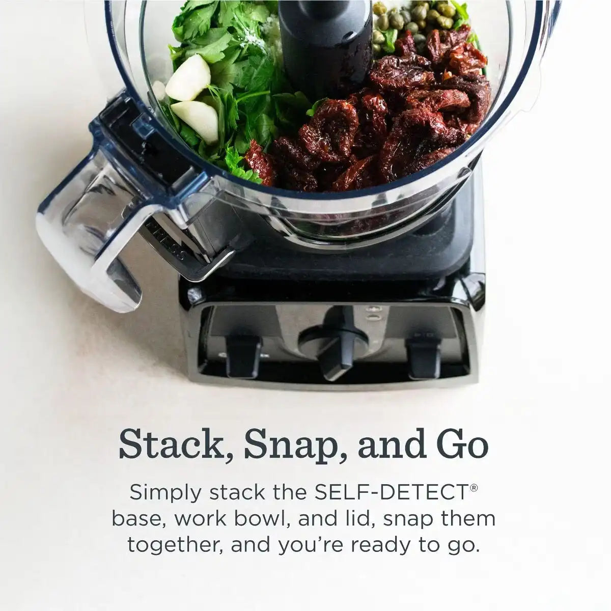 12-Cup Food Processor Attachment with SELF-DETECT®