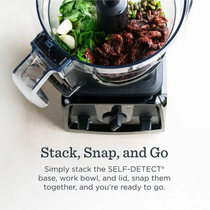 12-Cup Food Processor Attachment with SELF-DETECT®