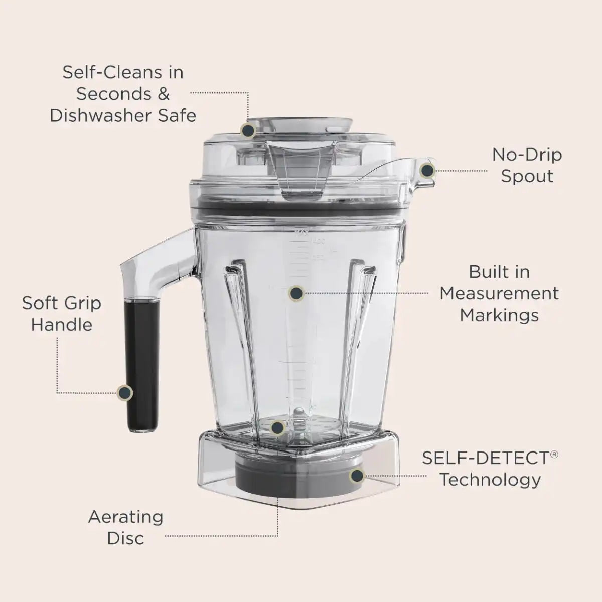 Aer® Disc Container